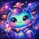 Colorful and diverse avatar featuring a stylized cartoon character with vibrant colors and abstract shapes, suitable for a us